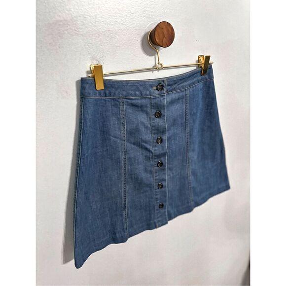 Anthropologie WAYF Denim Skirt - Picture 2 of 10